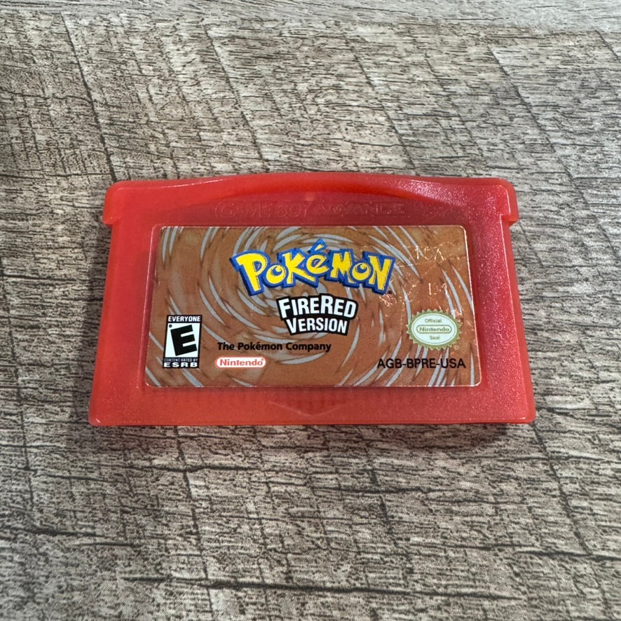 Pokemon FireRed Version (Nintendo Gameboy Advance, GBA 2004)