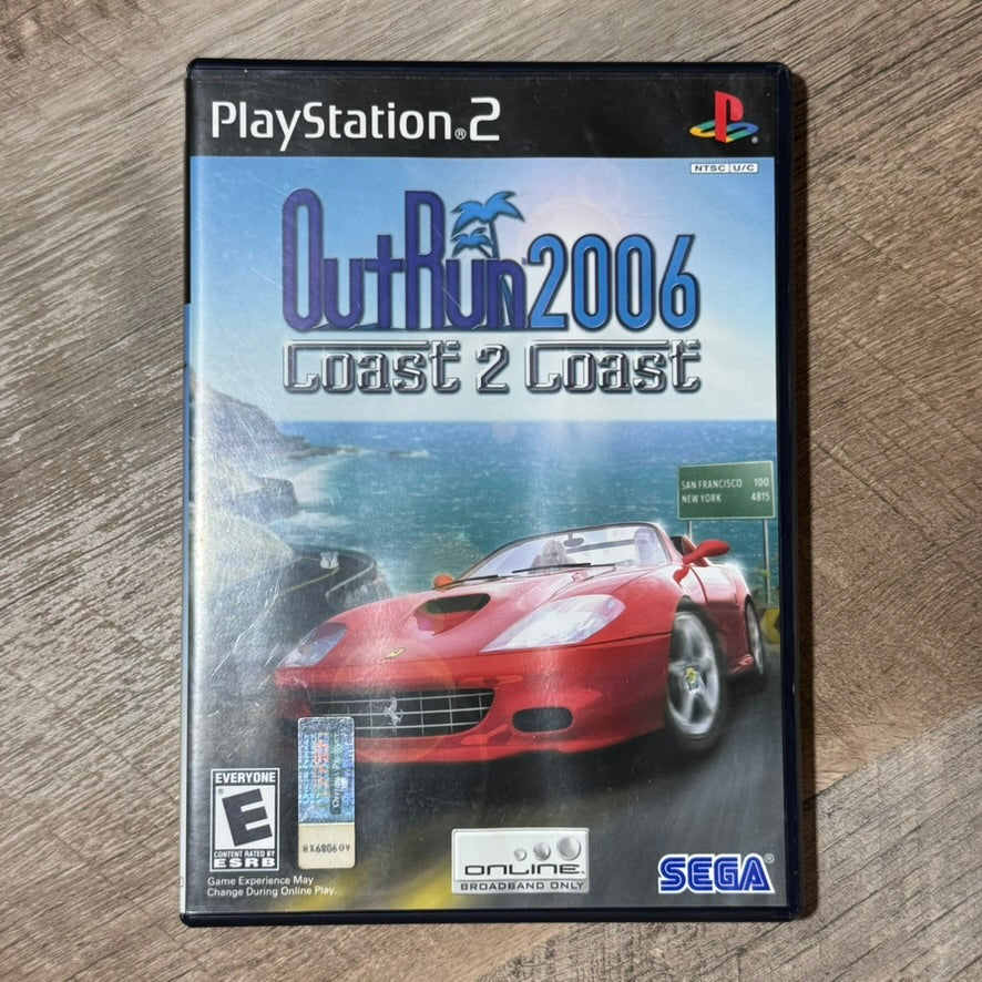 OutRun 2006: Coast 2 Coast (Sony Playstation 2, PS2)