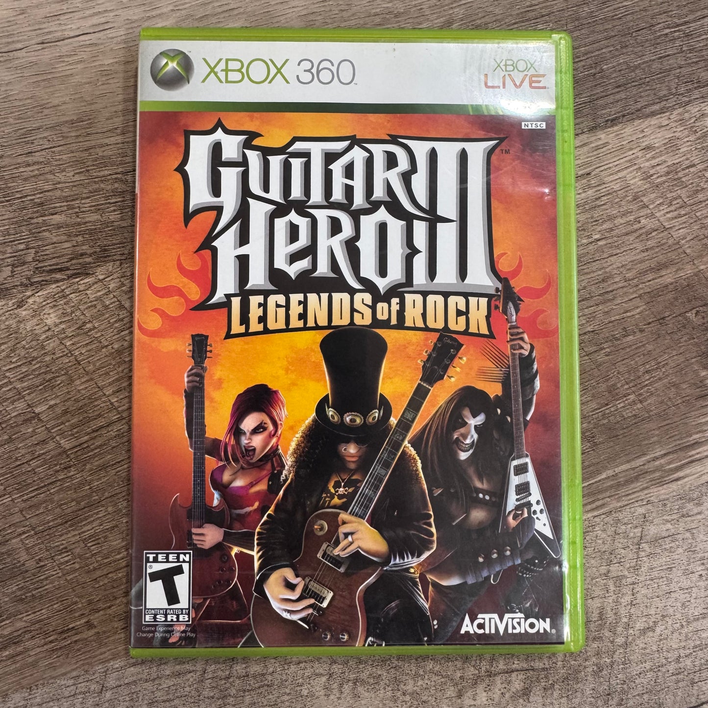 Guitar Hero III: Legends of Rock (Microsoft Xbox 360)