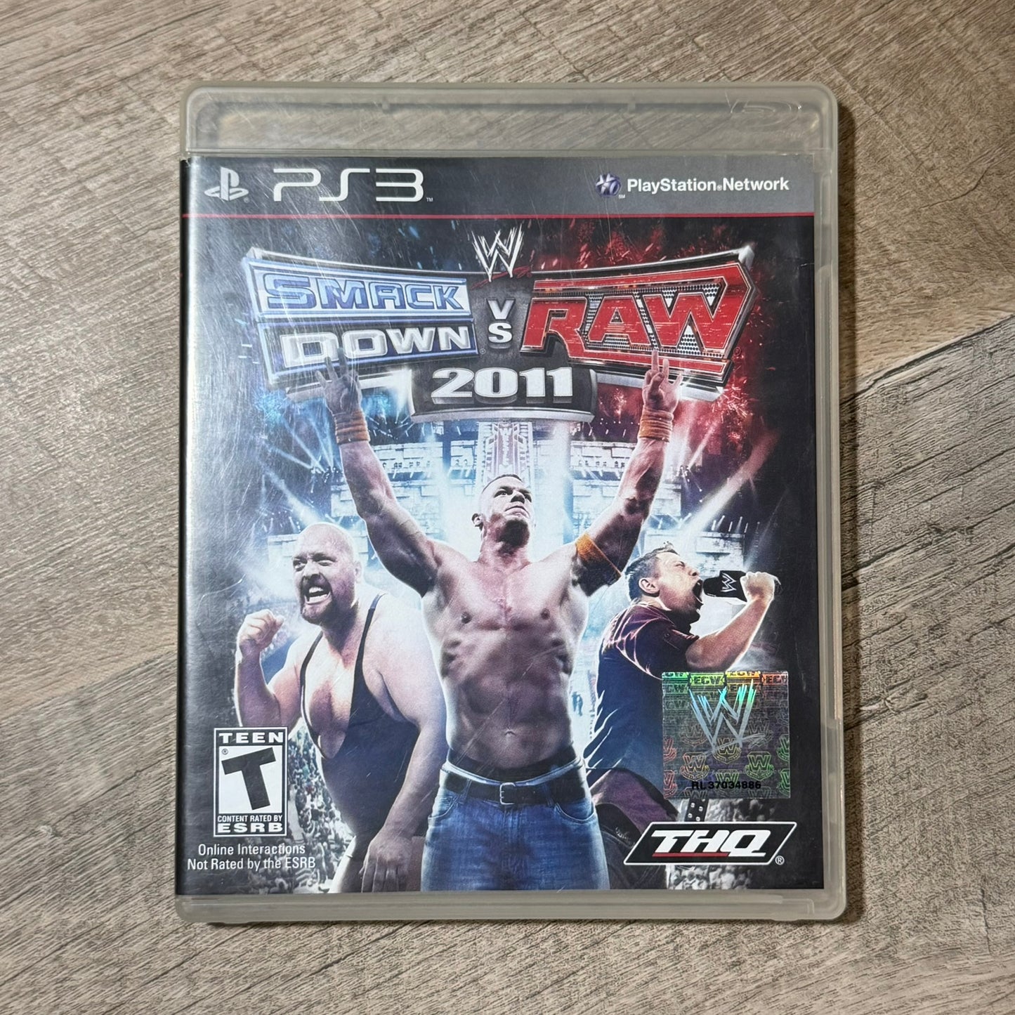 Smackdown Vs Raw 2011 (Sony Playstation 3, PS3)