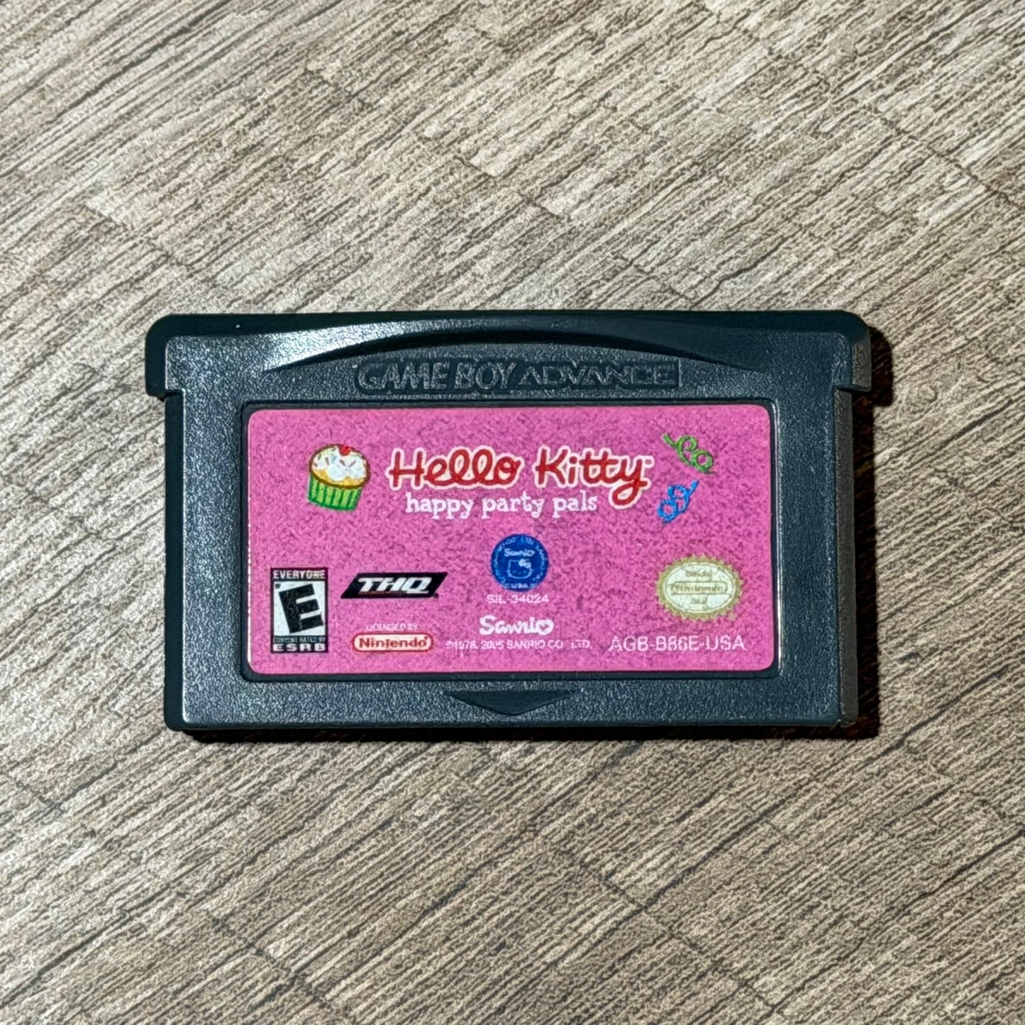 Hello Kitty: Happy Party Pals (Nintendo GameBoy Advance, GBA)