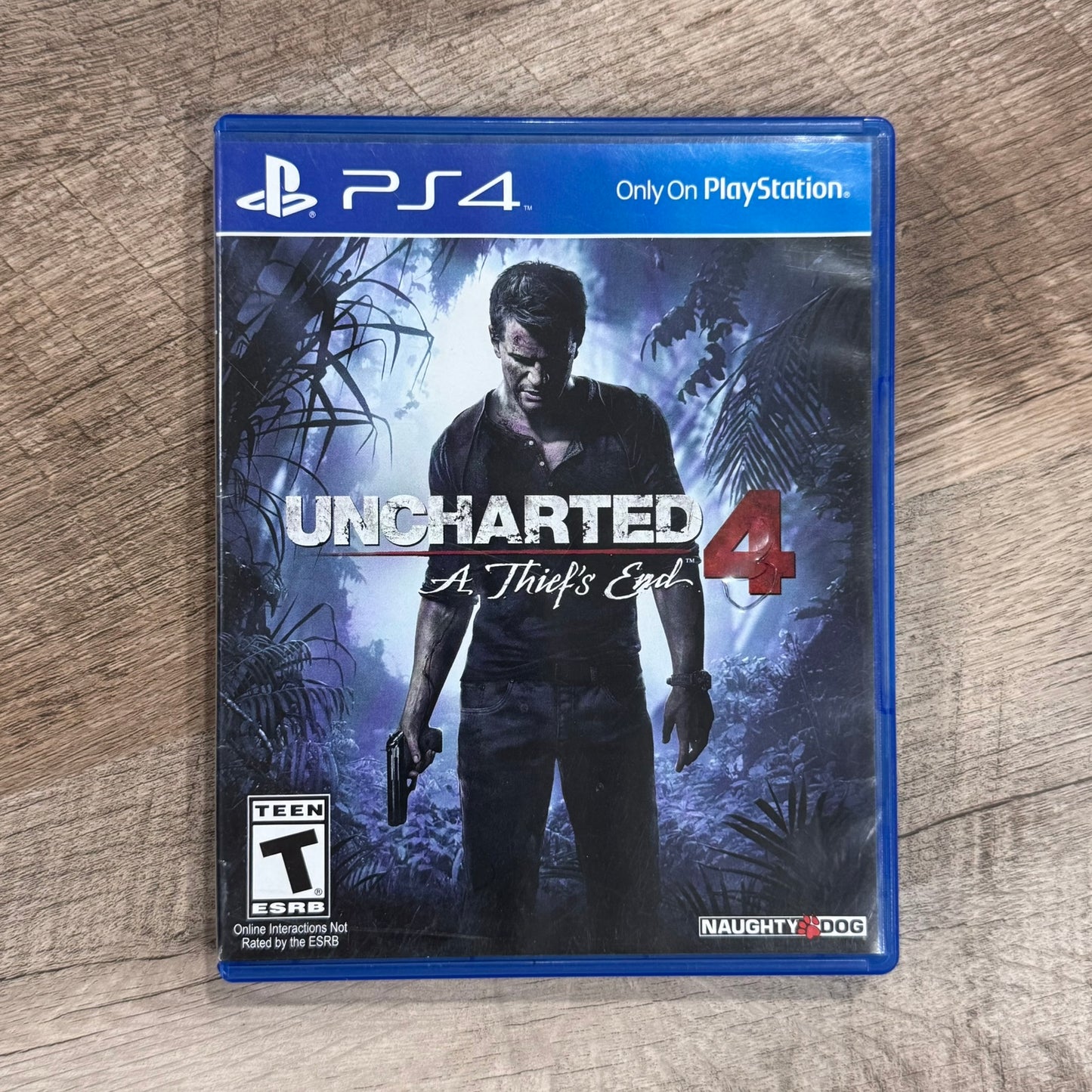 Uncharted 4: A Thief's End (Sony Playstation 4, PS4)