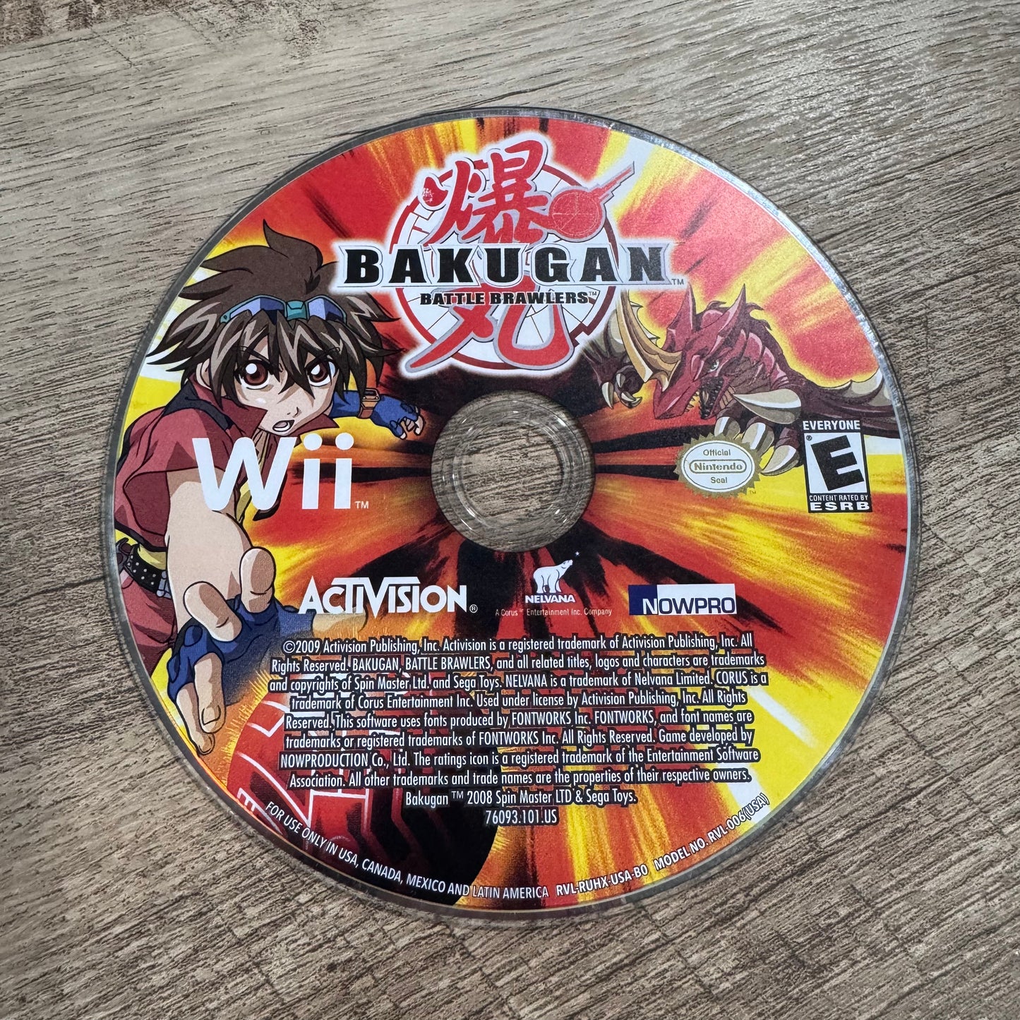 Bakugan Battle Brawlers (Nintendo Wii)