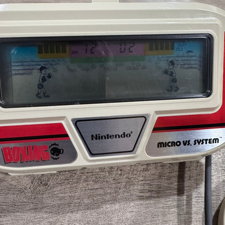 Boxing Nintendo Game & Watch Micro Vs System BX-301 Handheld CLEAN & Working!