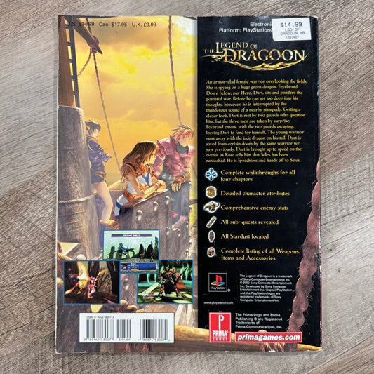 The Legend of Dragoon: Prima's Official Strategy Guide 2000 Complete!