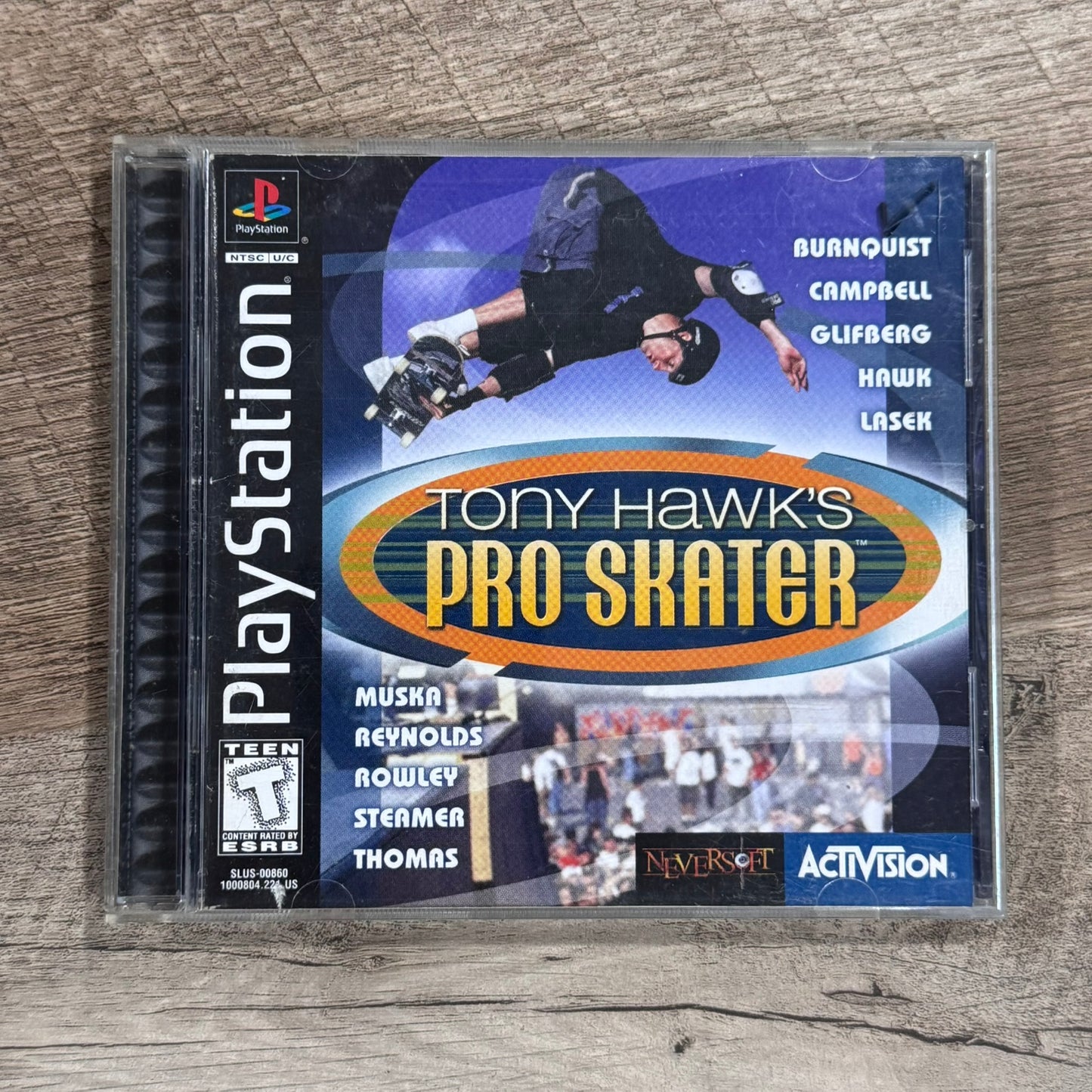 Tony Hawk's Pro Skater (Sony Playstation, PS1)