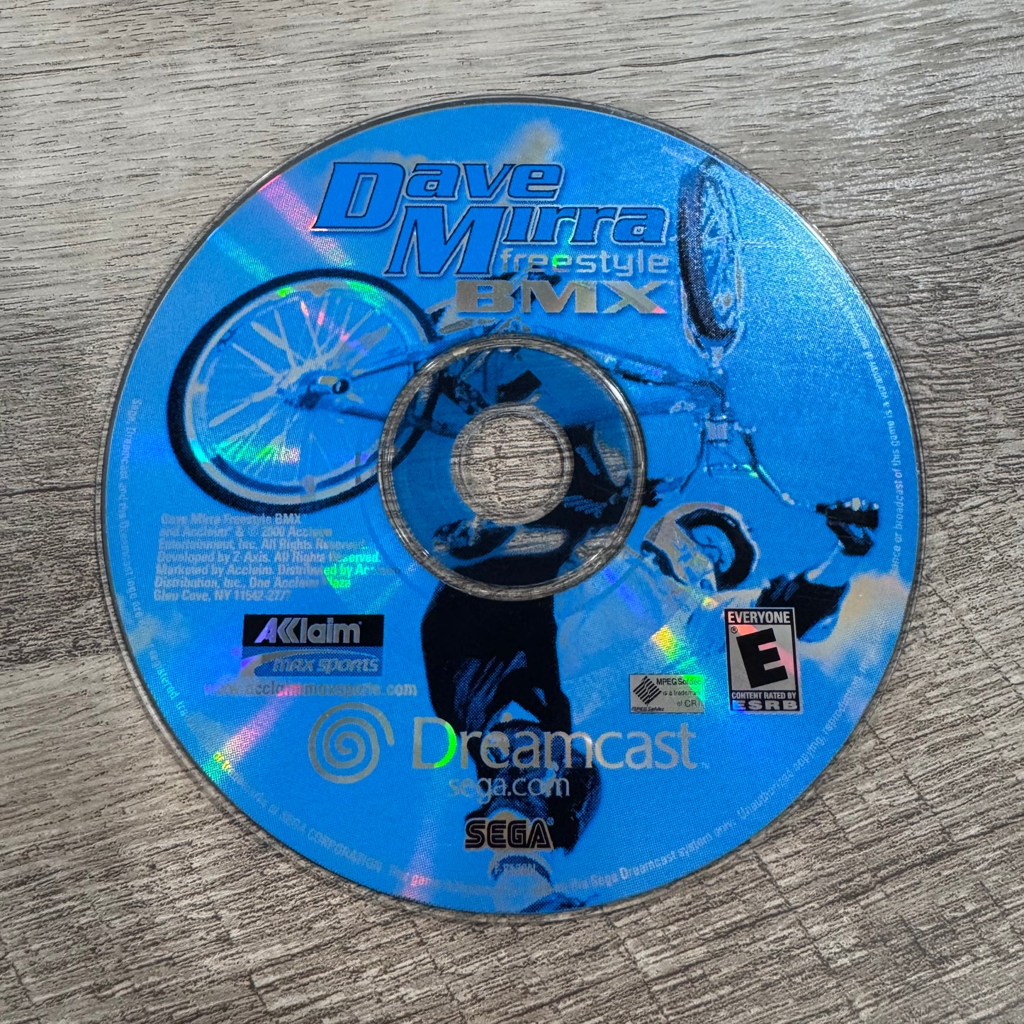 Dave Mirra Freestyle BMX (Sega Dreamcast)