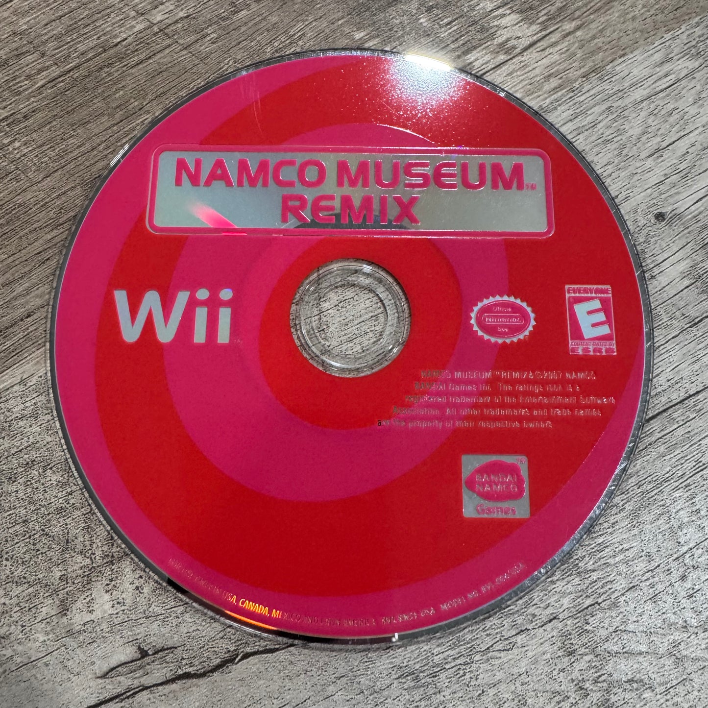 Namco Museum Remix (Nintendo Wii)