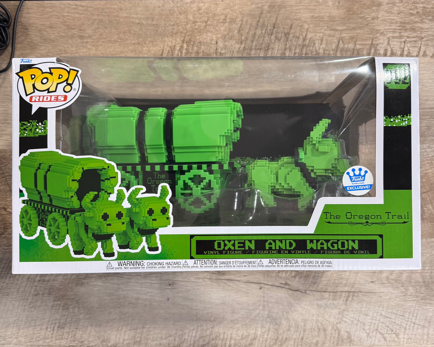 The Oregon Trail - Oxen and Wagon Funko