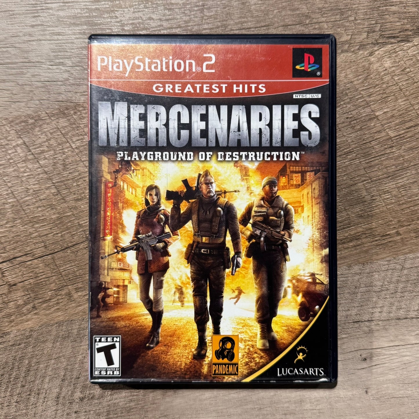 Mercenaries (Sony Playstation 2, PS2)