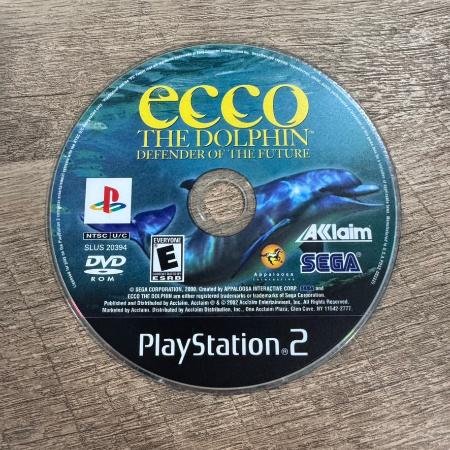 Ecco The Dolphin: Defender of The Future (Sony Playstation 2, PS2)