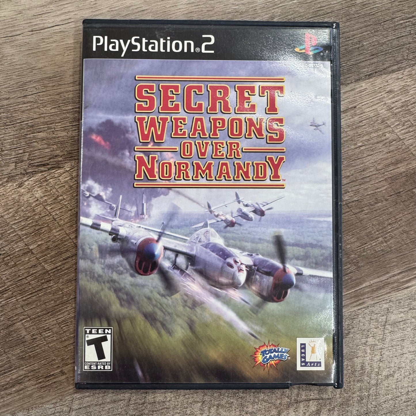 Secret Weapons Over Normandy (Sony Playstation 2, PS2)