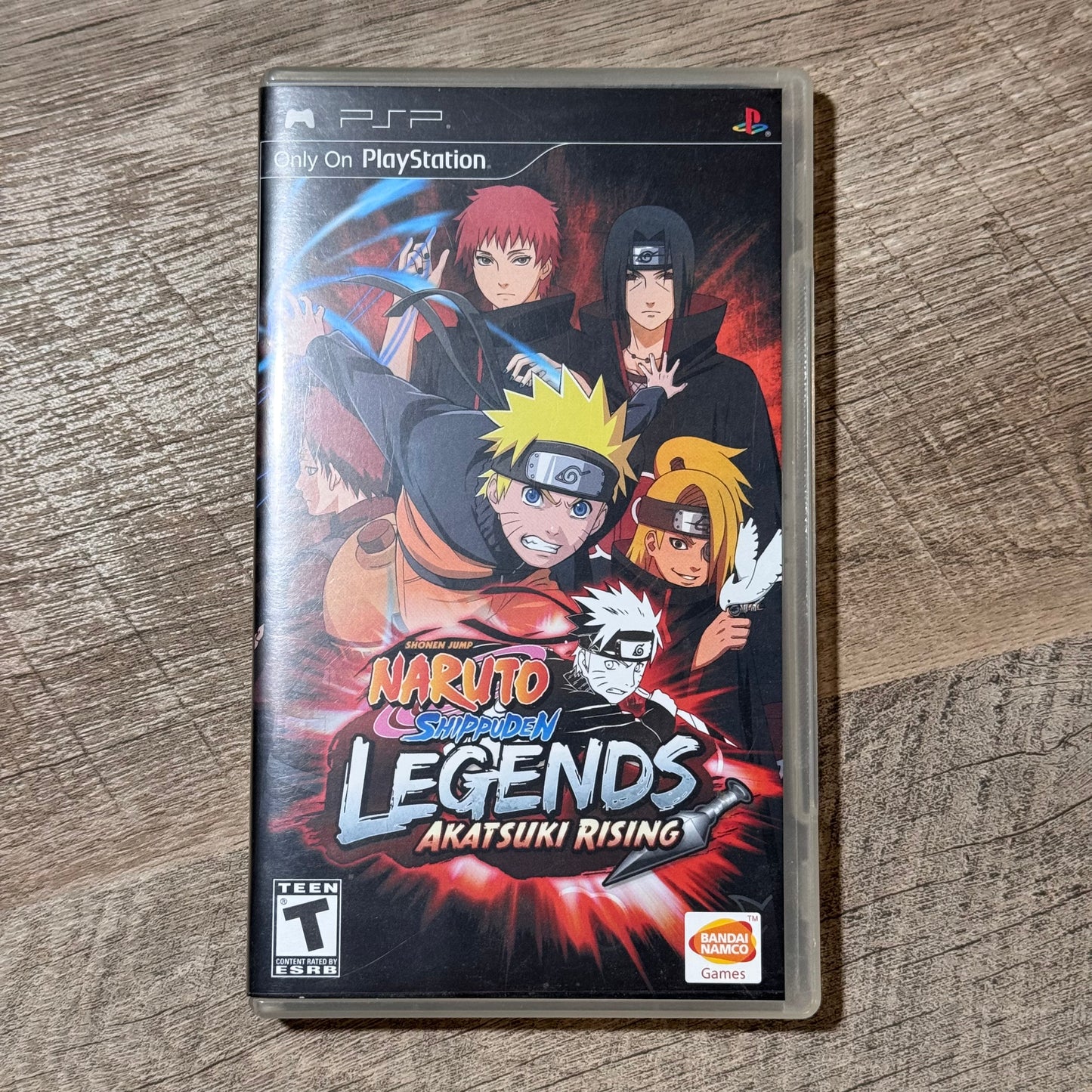 Naruto Shippuden Legends: Akatsuki Rising (Sony Playstation Portable, PSP)