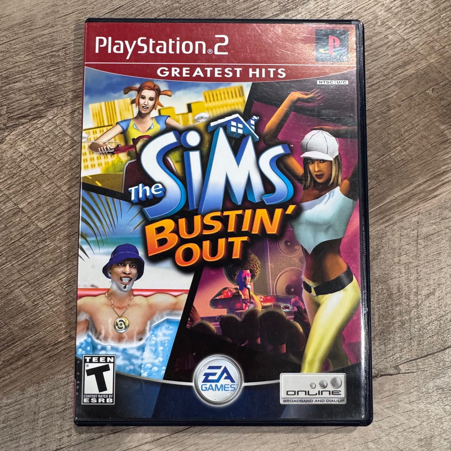 The Sims: Bustin' Out (Sony Playstation 2, PS2)