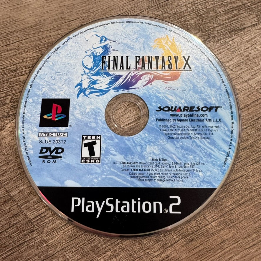 Final Fantasy X (Sony Playstation 2, PS2)