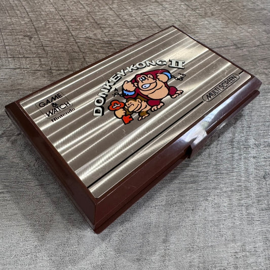 Nintendo Game & Watch Donkey Kong II (Handheld Console JR-55) INCREDIBLY CLEAN!