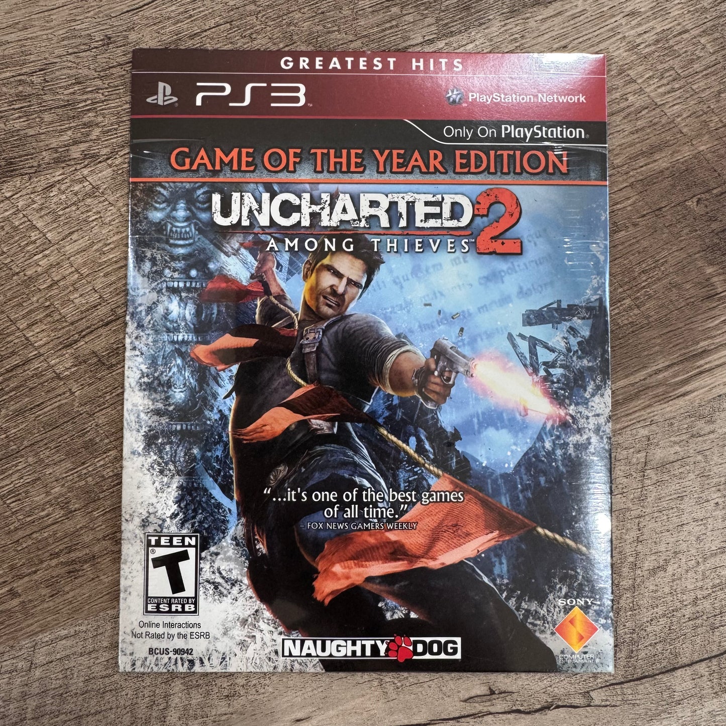 Uncharted 2: Among Thieves (Sony Playstation 3, PS3)