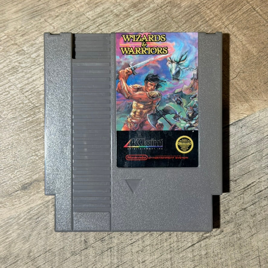 Wizards & Warriors (Nintendo Entertainment System, NES)