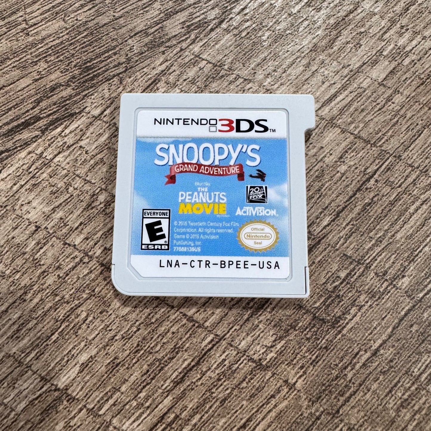 Snoopy's Grand Adventure (Nintendo 3DS)