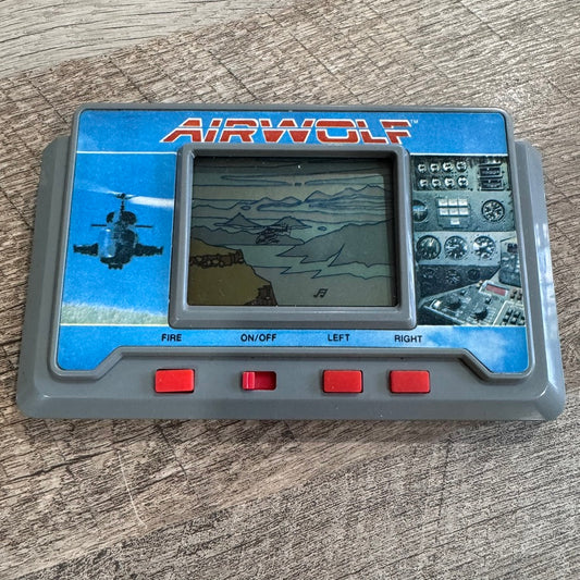 AirWolf Handheld Video Game (Akklaim, 1988) Tested & Working Great!