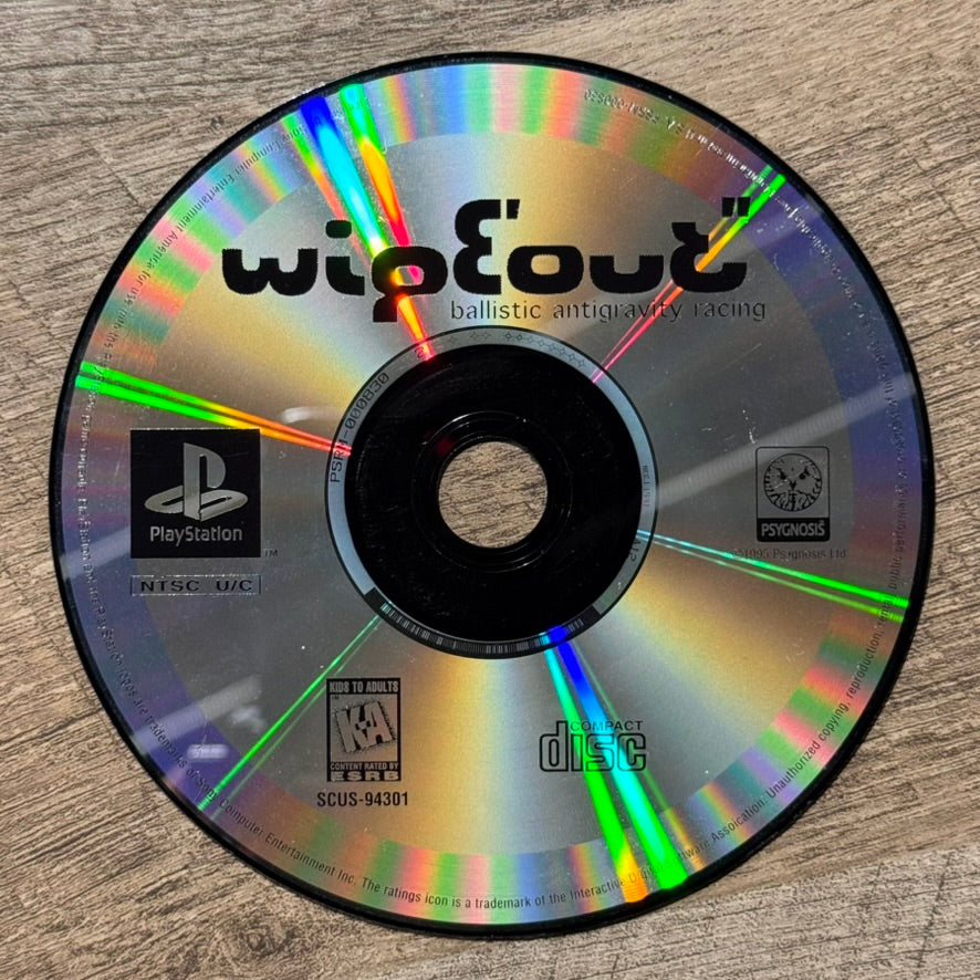 Wipeout (Sony Playstation, PS1)