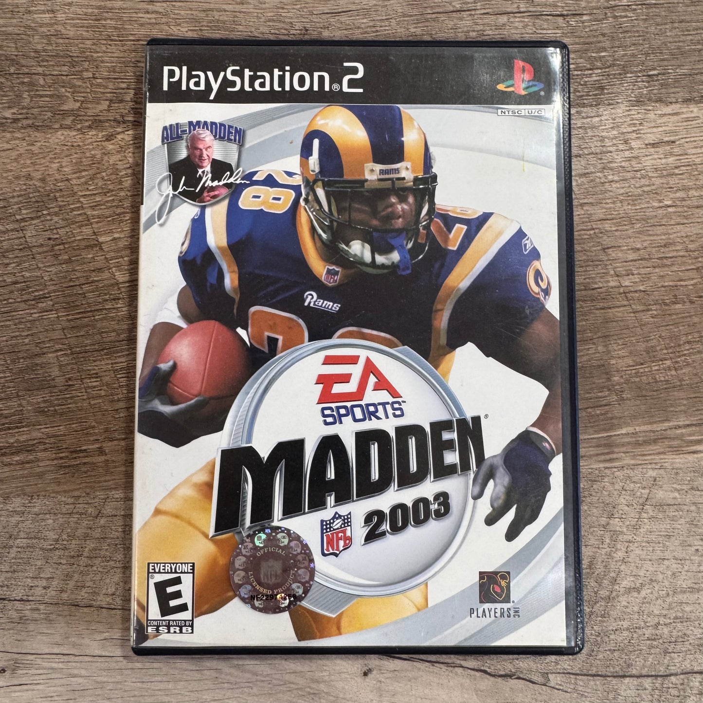 Madden NFL 2003 (Sony Playstation 2, PS2)