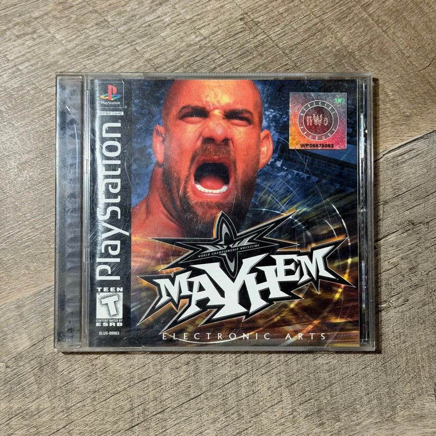 WCW Mayhem (Sony Playstation, PS1)