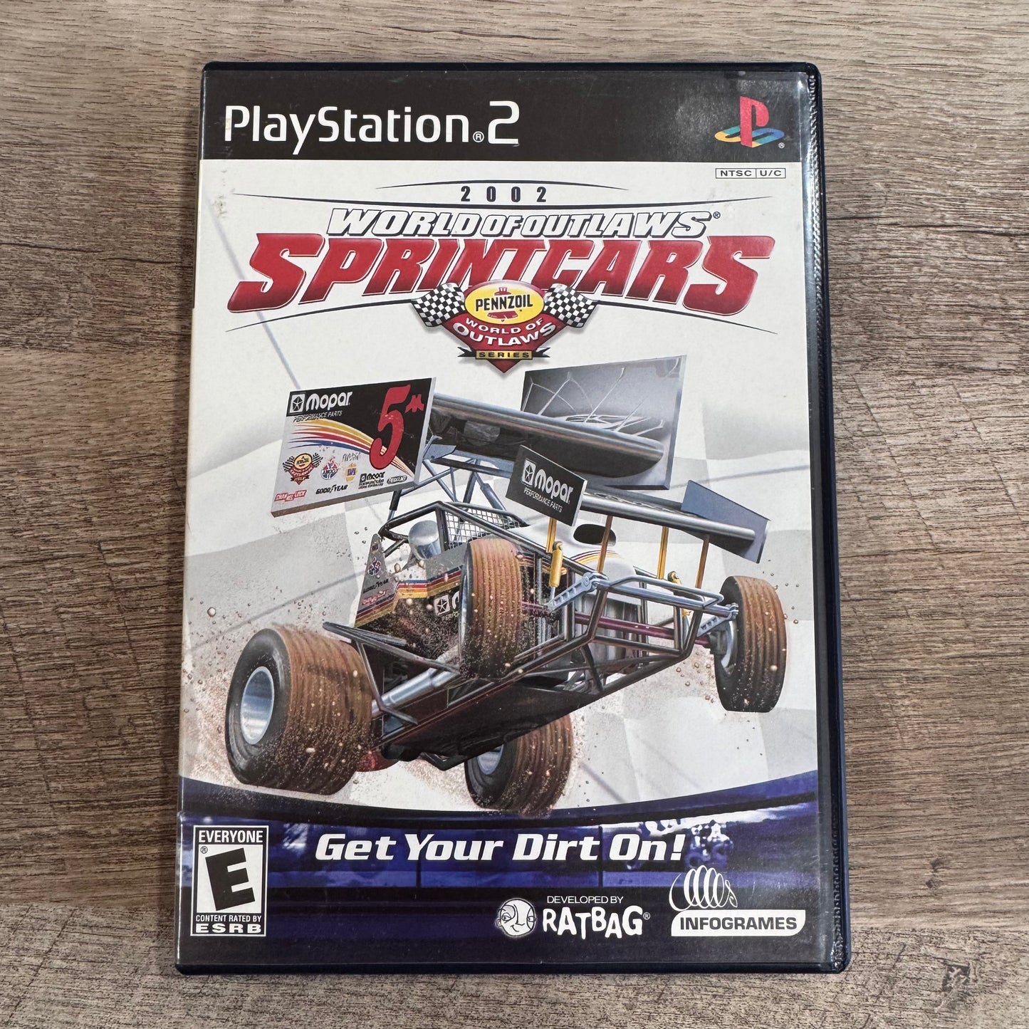 World of Outlaws: Sprint Cars (Sony Playstation 2, PS2)