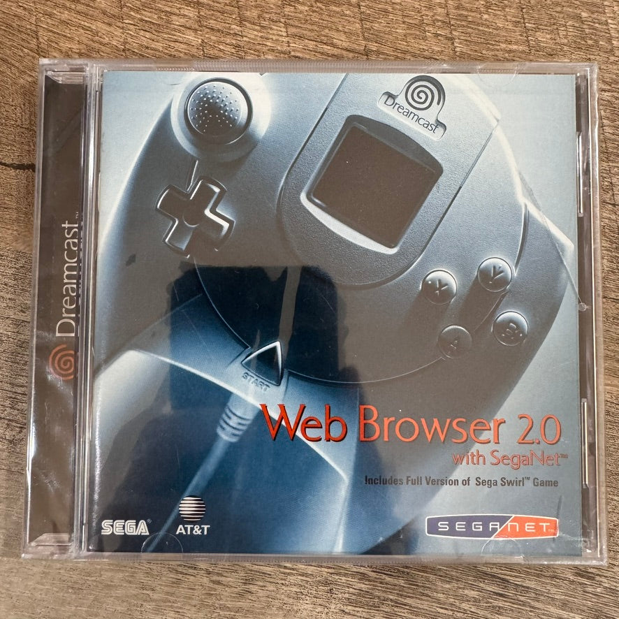 Sega Dreamcast PlanetWeb Web Browser 2.0 (Sega Dreamcast) Brand New W/SegaNet!