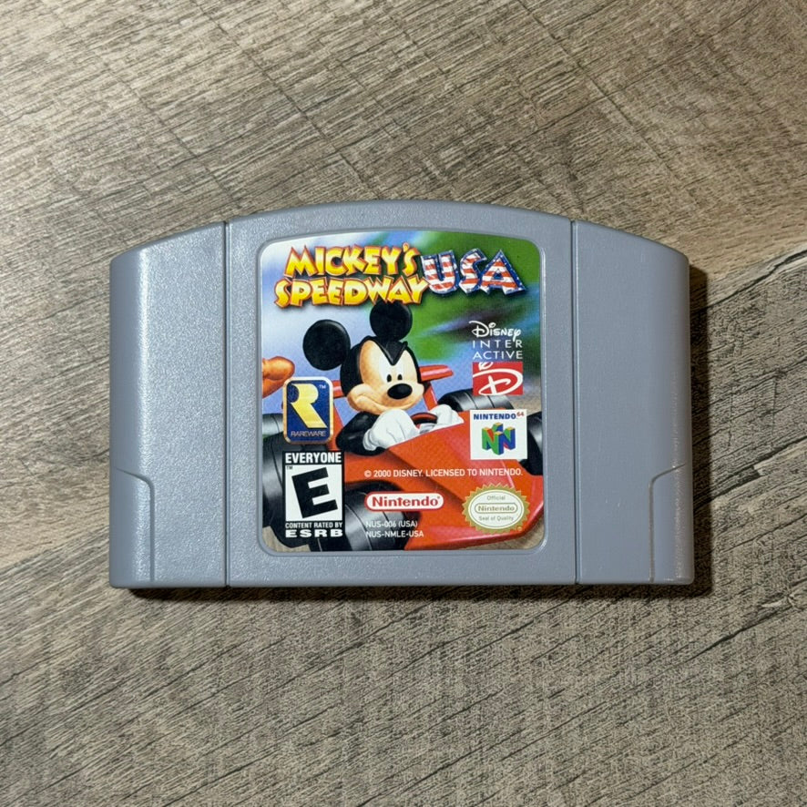 Mickey's Speedway USA (Nintendo 64, N64)