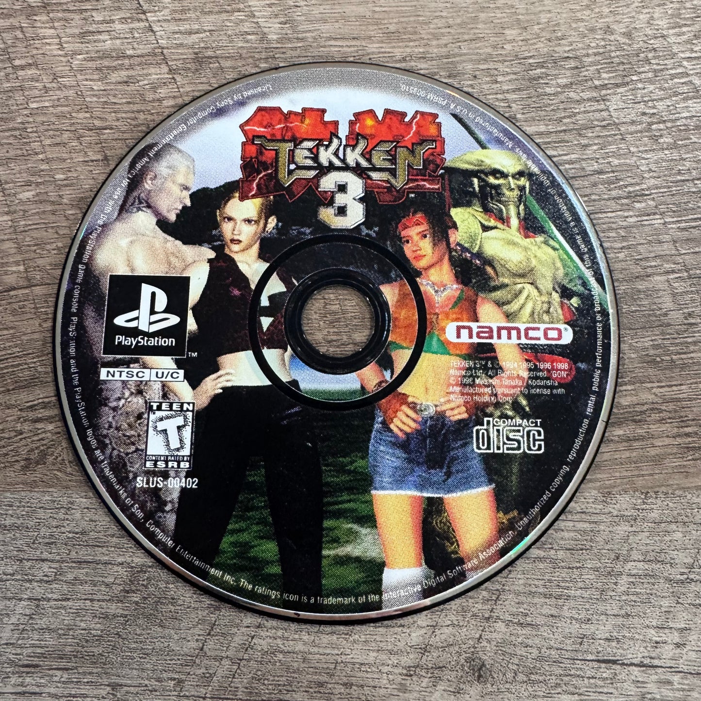 Tekken 3 (Sony Playstation, PS1)