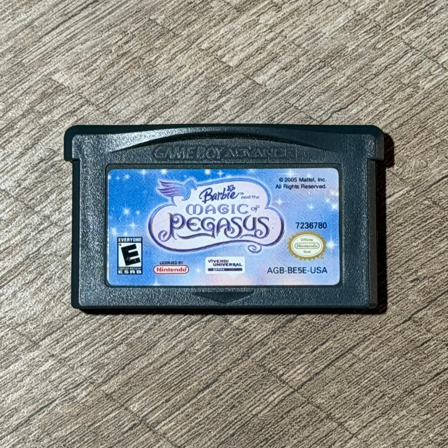 Barbie: Magic of Pegasus (Nintendo GameBoy Advance, GBA)