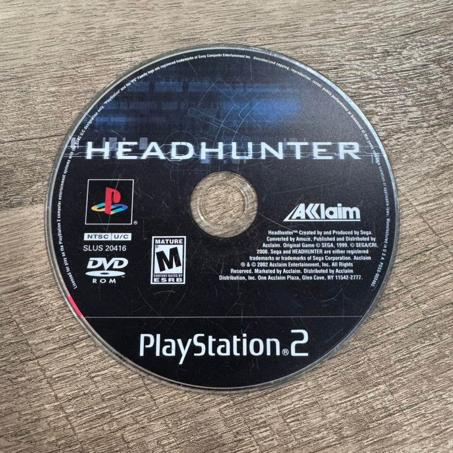 Headhunter (Sony Playstation 2, PS2)
