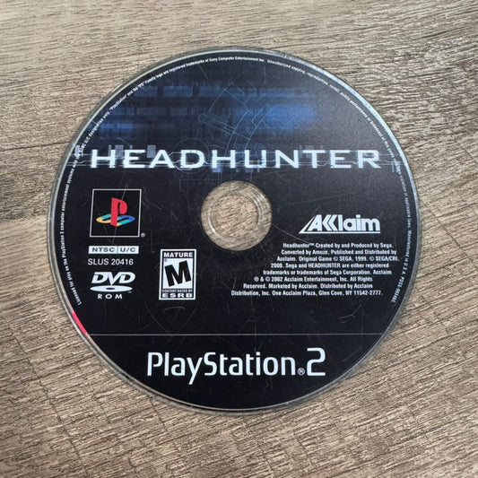 Headhunter (Sony Playstation 2, PS2)