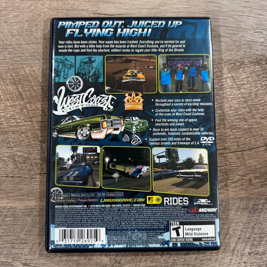 L.A. Rush (Sony Playstation 2, PS2 2005)