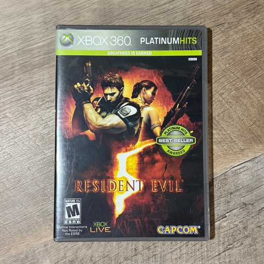 Resident Evil 5 (Microsoft Xbox 360)