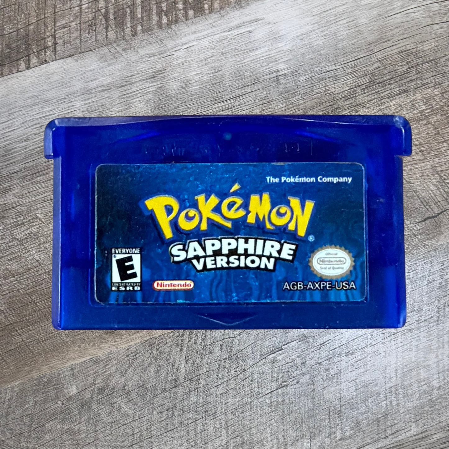 Pokemon Sapphire Version (Nintendo GameBoy Advance, GBA)