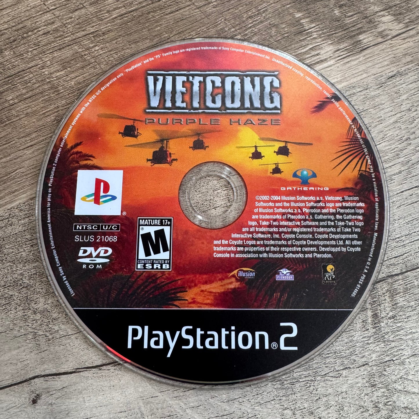 Vietcong: Purple Haze (Sony Playstation 2, PS2)