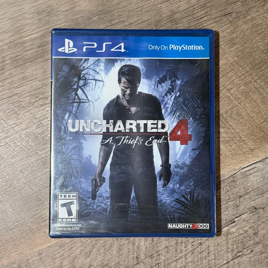Uncharted 4: A Thief's End (Sony Playstation 4, PS4)