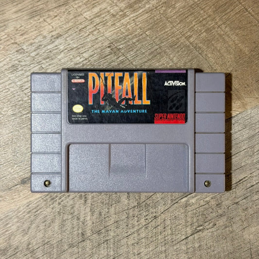 Pitfall: The Mayan Adventure (Super Nintendo, SNES 1991)