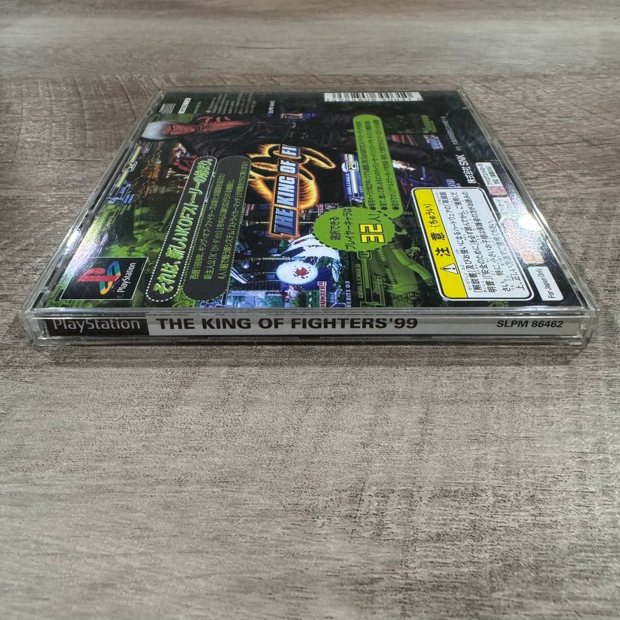 The King of Fighters '99 SNK SLPM (JP Sony Playstation, PS1) CIB W/ OBI & Minty!