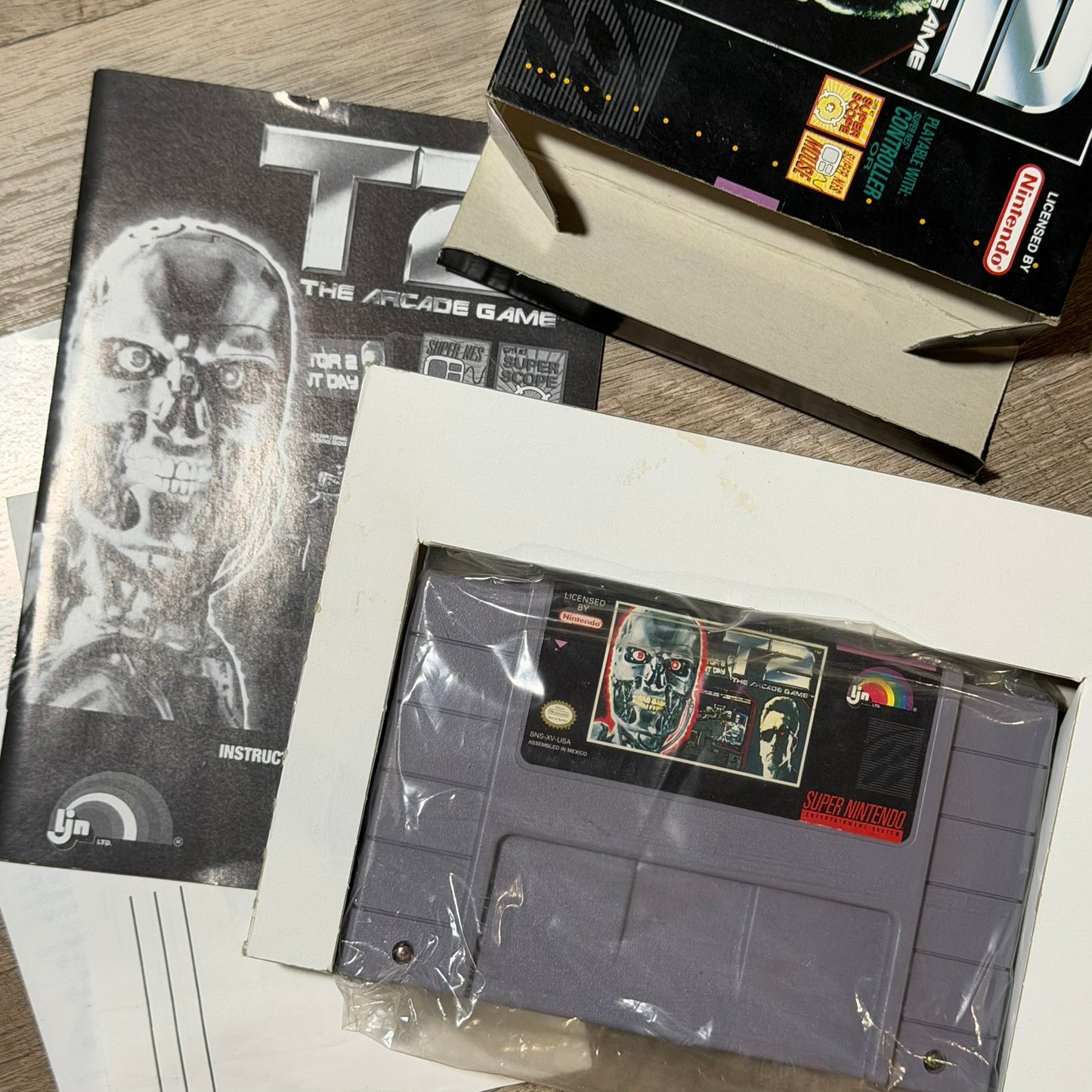 T2: The Arcade Game (Super Nintendo, SNES)