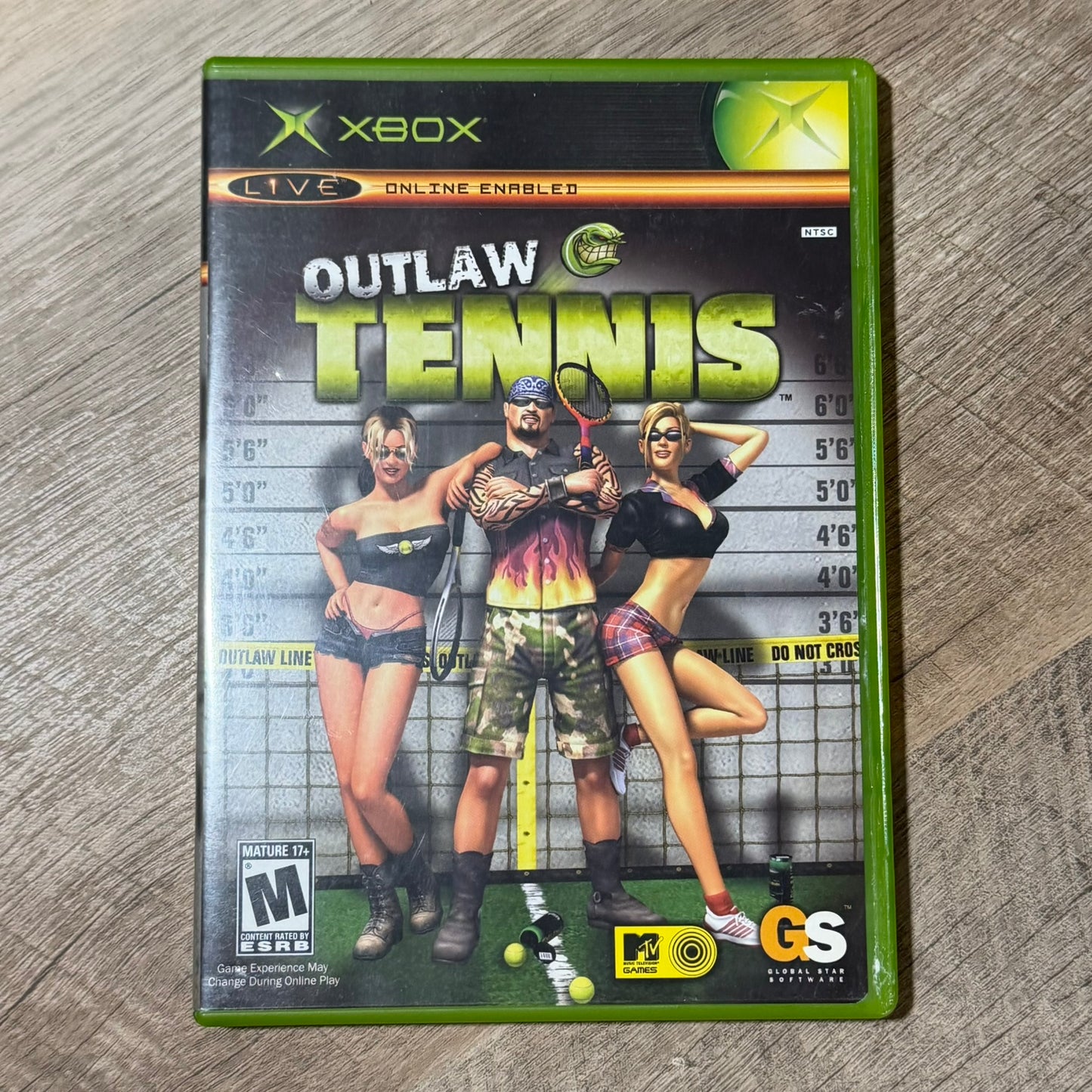 Outlaw Tennis (Microsoft Xbox)