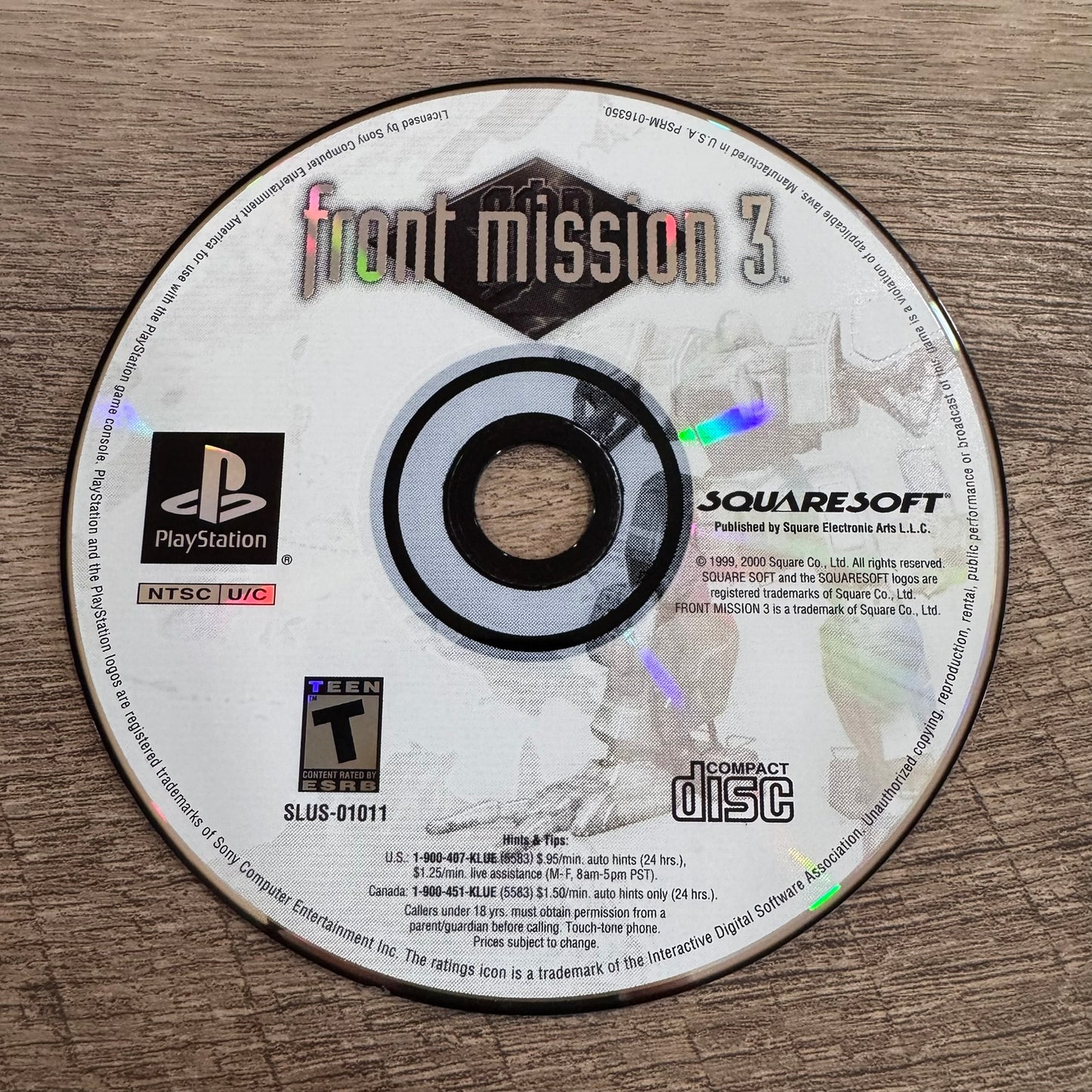 Front Mission 3 (Sony Playstation, PS1)
