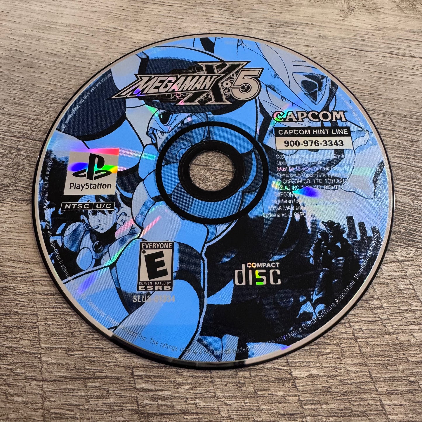 Mega Man X5 (Sony Playstation, PS1)