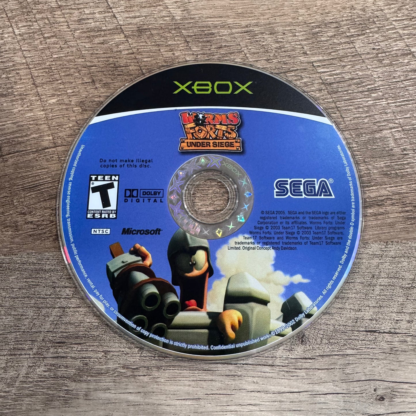 Worms Forts: Under Siege (Microsoft Xbox)