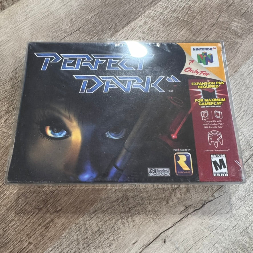 Perfect Dark (Nintendo 64, N64 2000) Brand New & Factory Sealed! VGC!