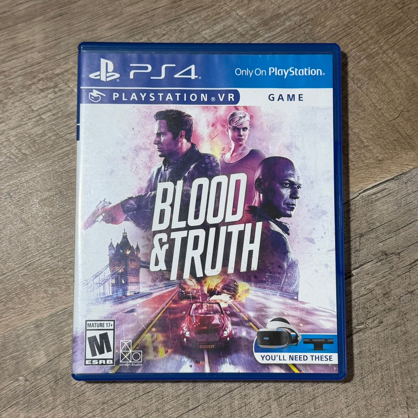Blood & Truth (Sony Playstation 4, PS4)