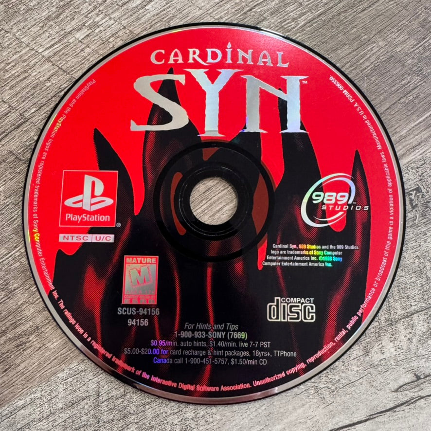 Cardinal Syn (Sony Playstation, PS1)