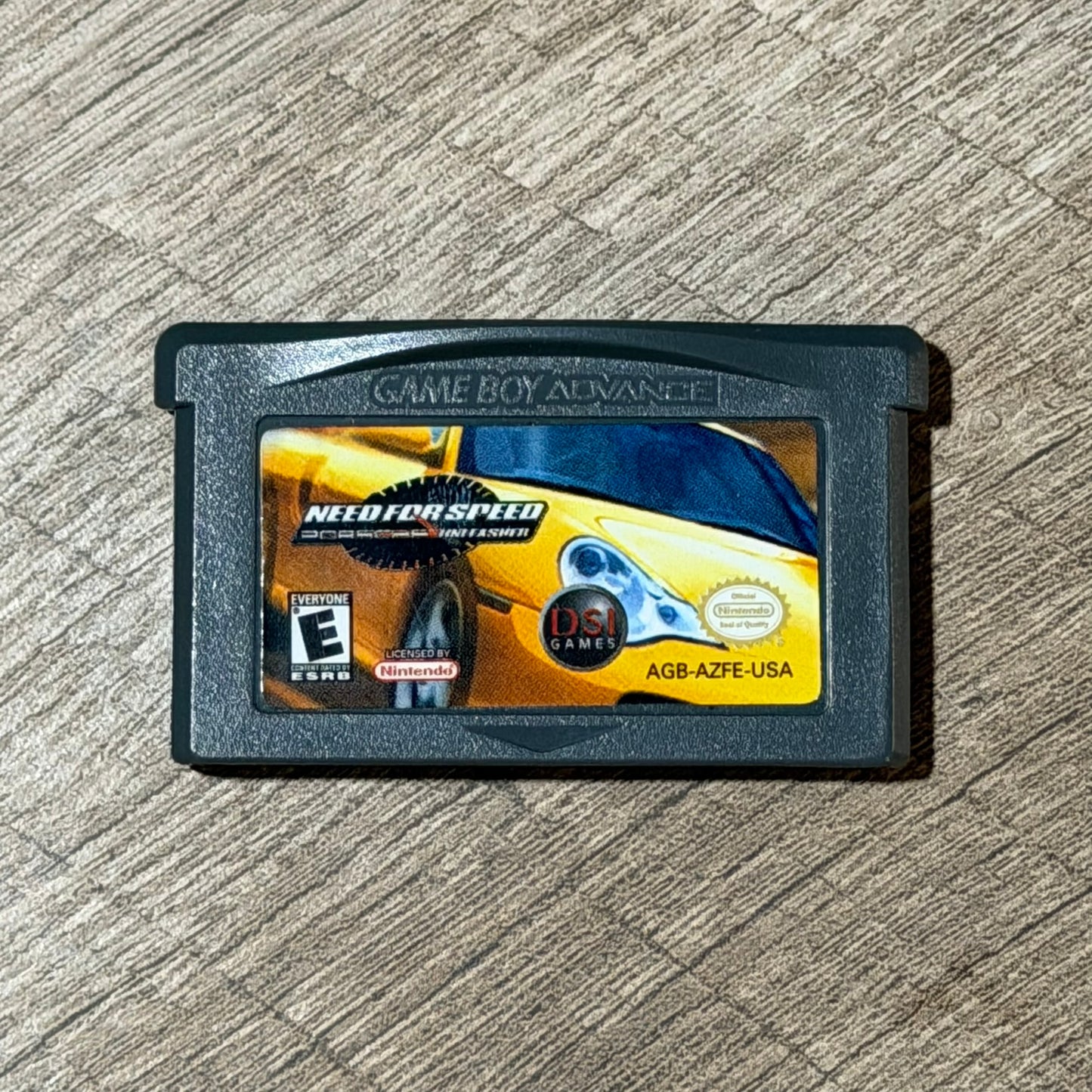Need For Speed: Porsche Unleashed (Nintendo GameBoy Advance, GBA)